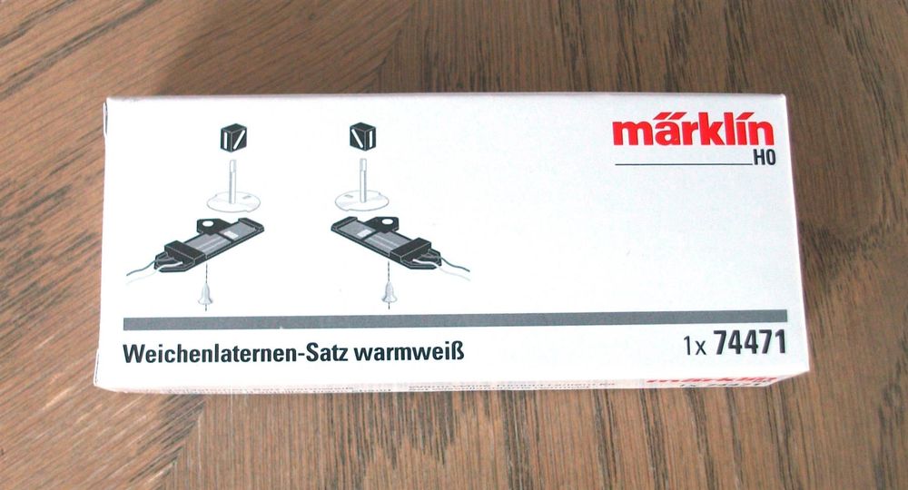 C-Gleis Weichen-Laternen-Paar 74471 (Neu Und Originalverpackt) In St - Foto 10