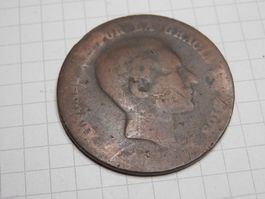 Spanien 10 Centimos, 1877 - 1879 Jahr ungenau