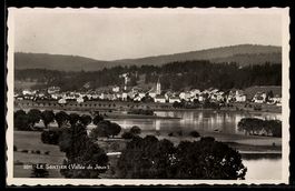 AK Le Sentier /Vallée de Joux, Village et lac