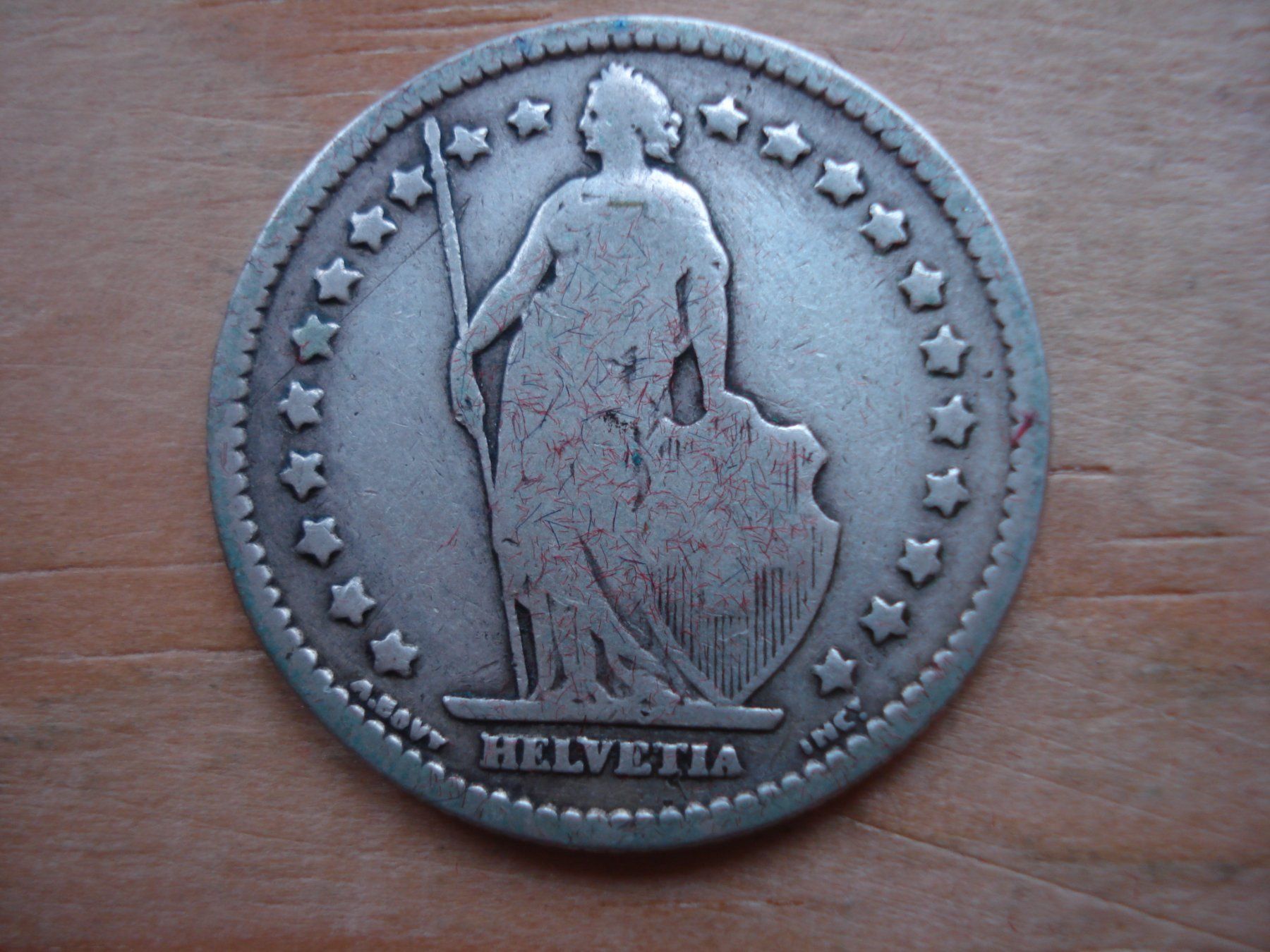 Tutti le monete: (S2) 1 Franken 1887 – Usato da Erlach venduto da Net-Coins 1