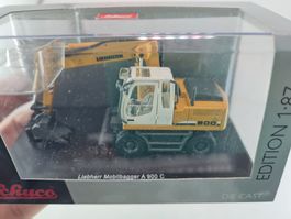 Schuco Liebherr Mobilbagger A 900 C H0 1:87