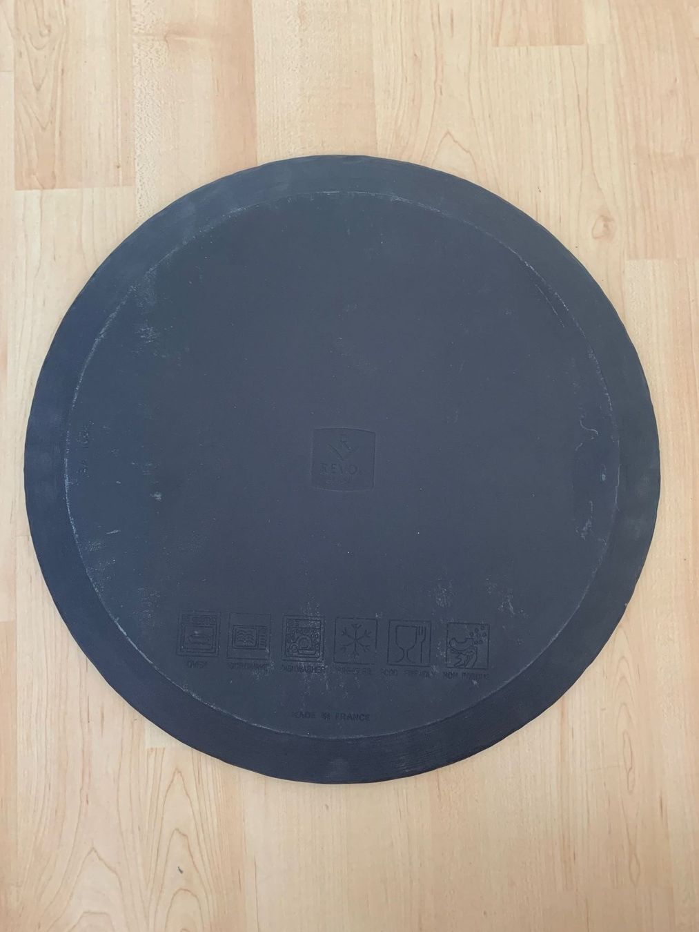 Teller: Teller / Platzteller / Platte Schiefer Revol 32 cm – Gebraucht aus Watt von Achalm4ever 2