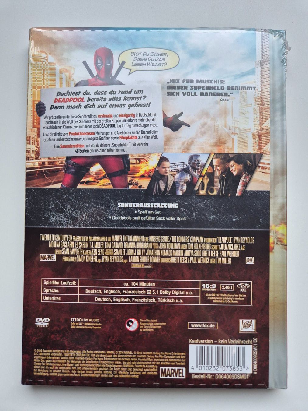 Tutti i DVDs: DVD    DEADPOOL Collector Edition  *** neu / verschweisst ** – Nuovo e nell'imballaggio originale da Niederweningen venduto da Obson 2