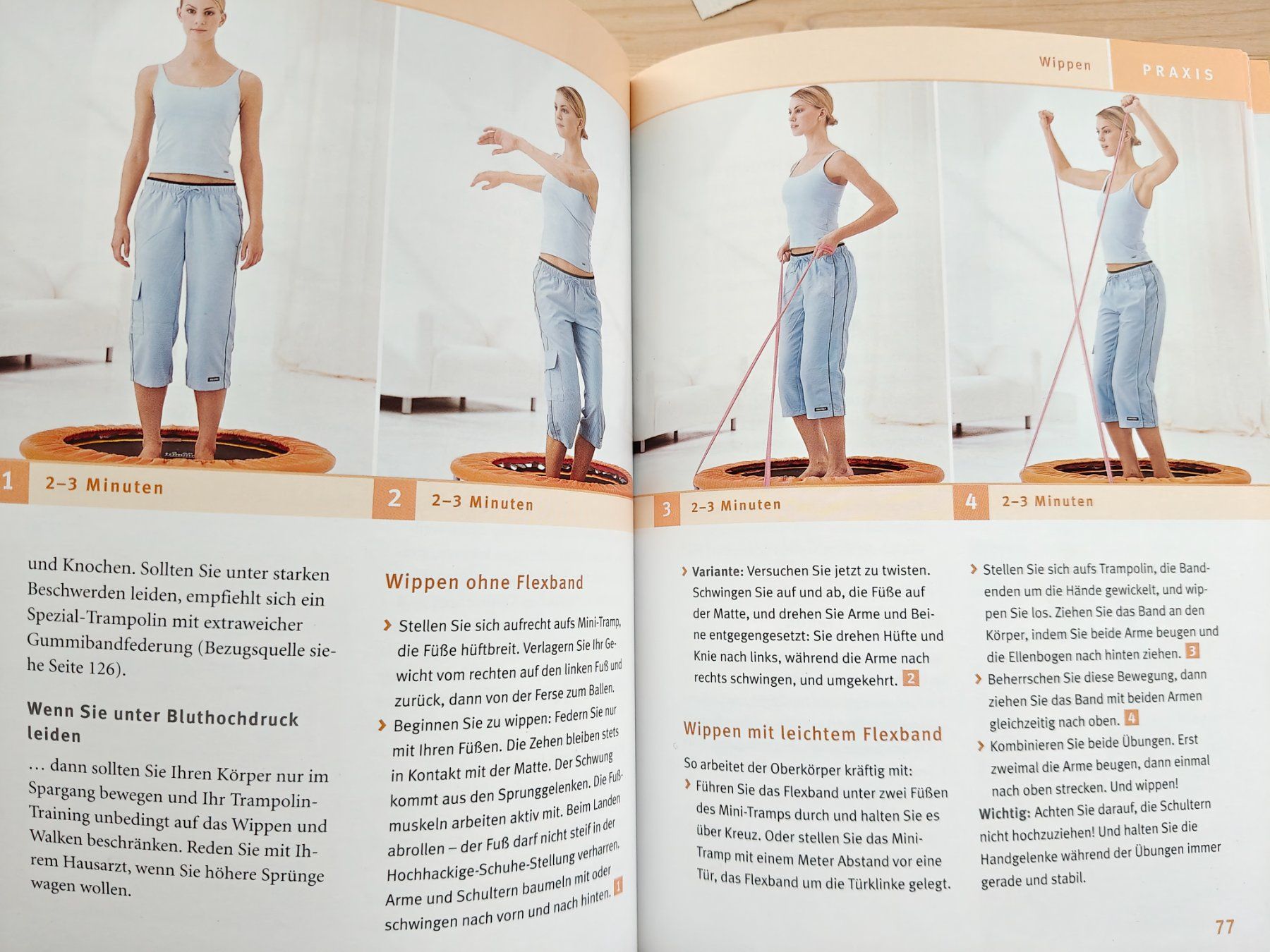 Libri: Mini-Trampolin / Schlank & fit im Flug - GU 2004 – Usato da Muttenz venduto da IkaSul 4