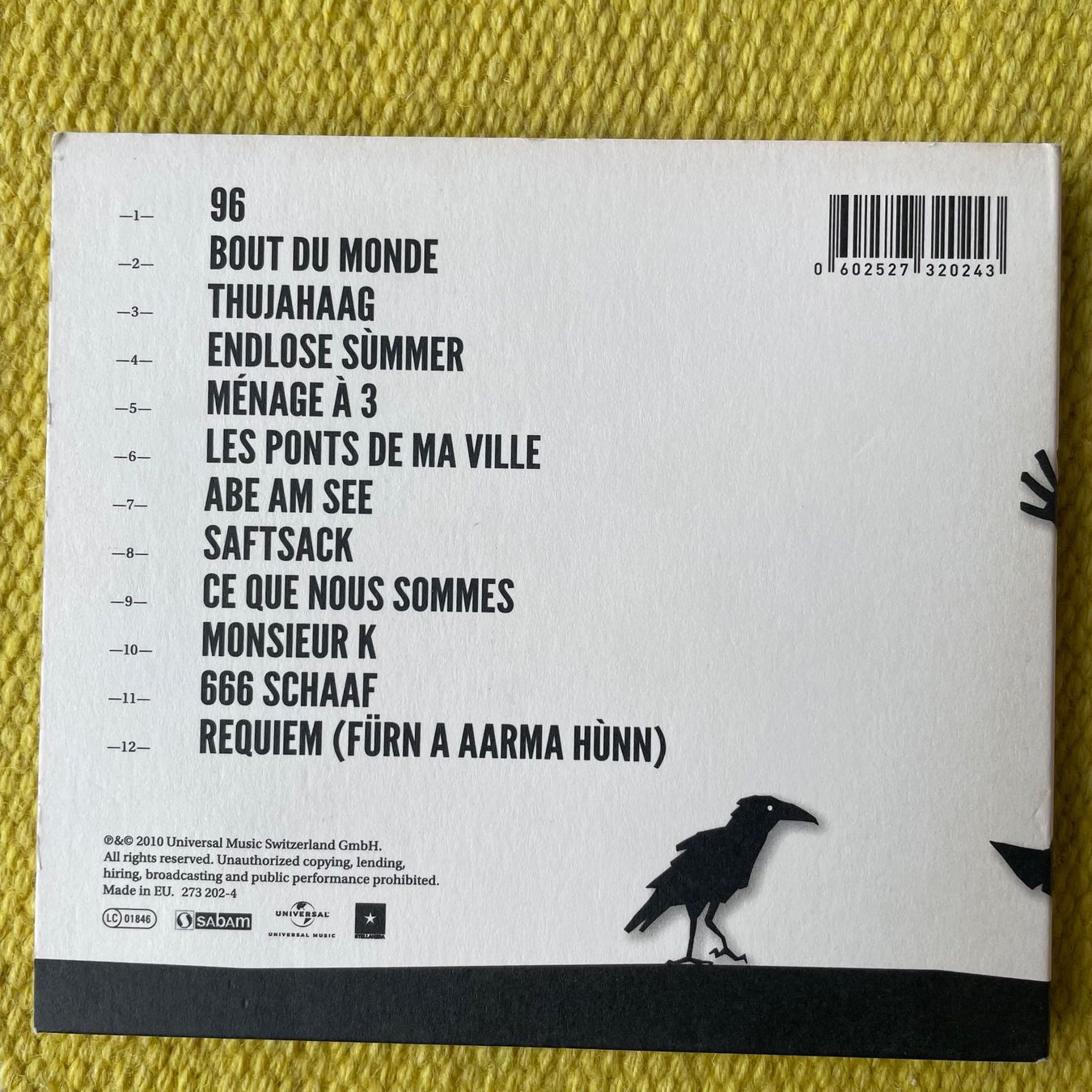 CDs: GUSTAV-GUSTAV 666 (DIGIPACK) – Gebraucht aus Rorschacherberg von CD-Roli 2