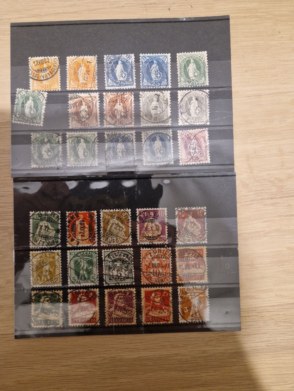 Tous les timbres: Schweizer Briefmarkenaammlung gestempelt – D'occasion à Aesch BL par 98lxd