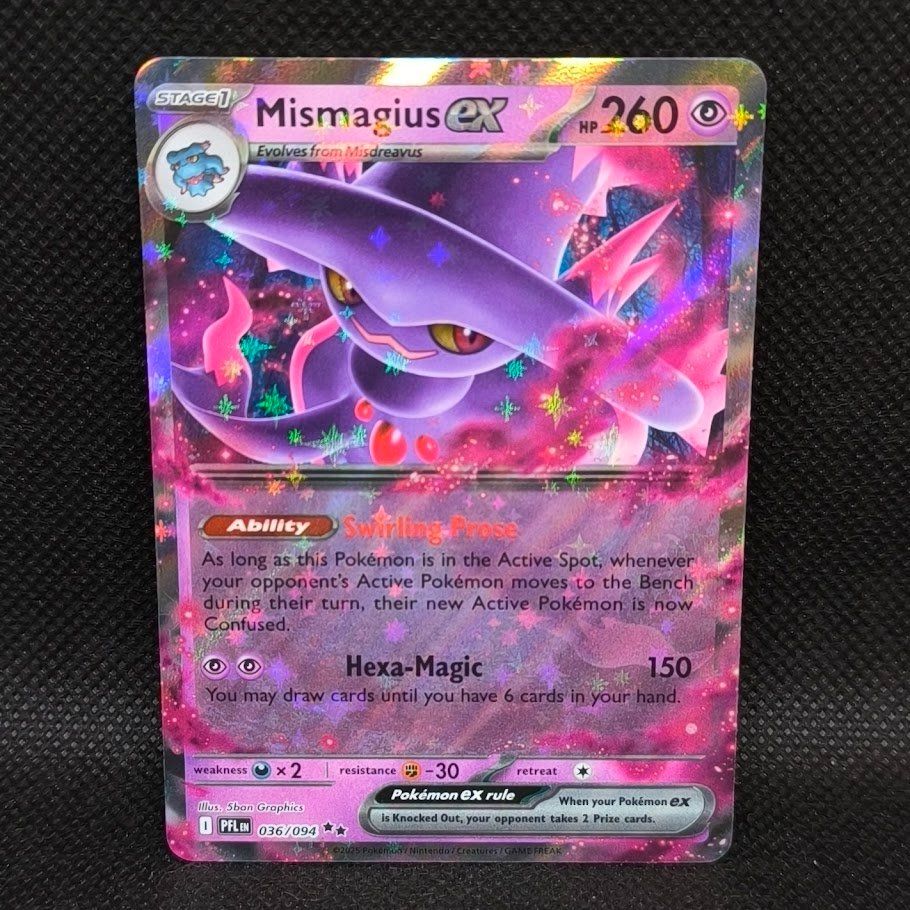 Pokémon Sammelbilder & Trading cards: Mismagius ex - Phantasmal Flames - 036/094 - Englisch – Gebraucht aus Ballwil von Lutadorx