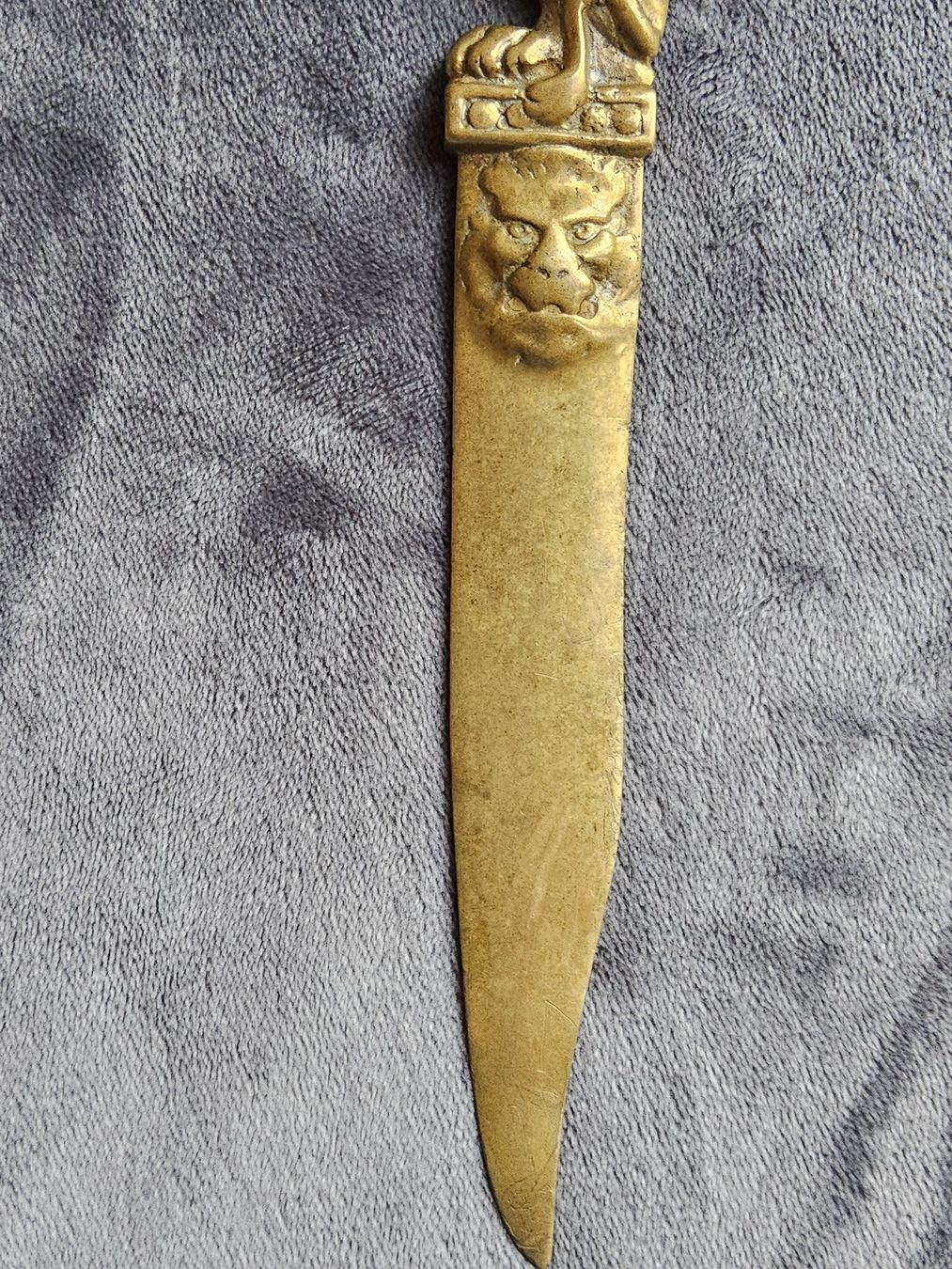 Sonstiger Bürobedarf: Antiker Messing Brieföffner Letter opener China – Gebraucht aus Zürich von sanwit 5
