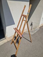 Staffelei Holz, gross, zusammenklappbar gebraucht