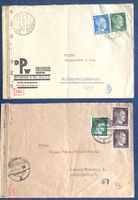 1942 Deutsches Reich / 2 Zensurbrief nach Zûrich Winterthur