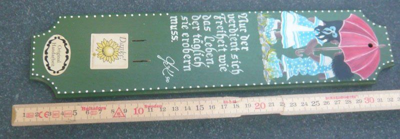 Tutte le decorazioni: Dekoration / Deko aus Holz / Schild – Usato da Ruggell venduto da Btt