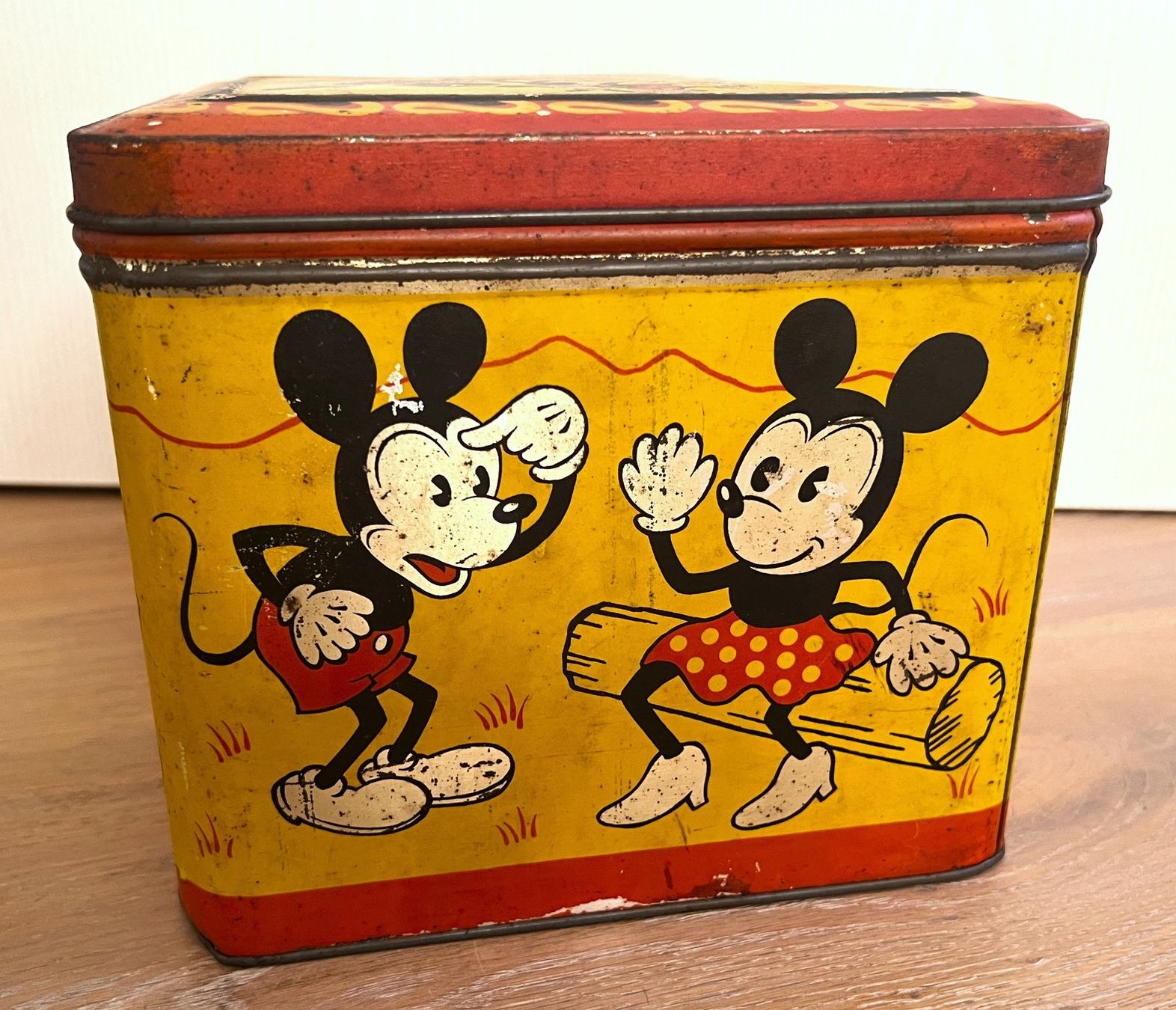 Dosen: Blechdose Disch Othmarsingen selten, Micky Mickey-Mouse 30er – Gebraucht aus Rothrist von Brandystar 6