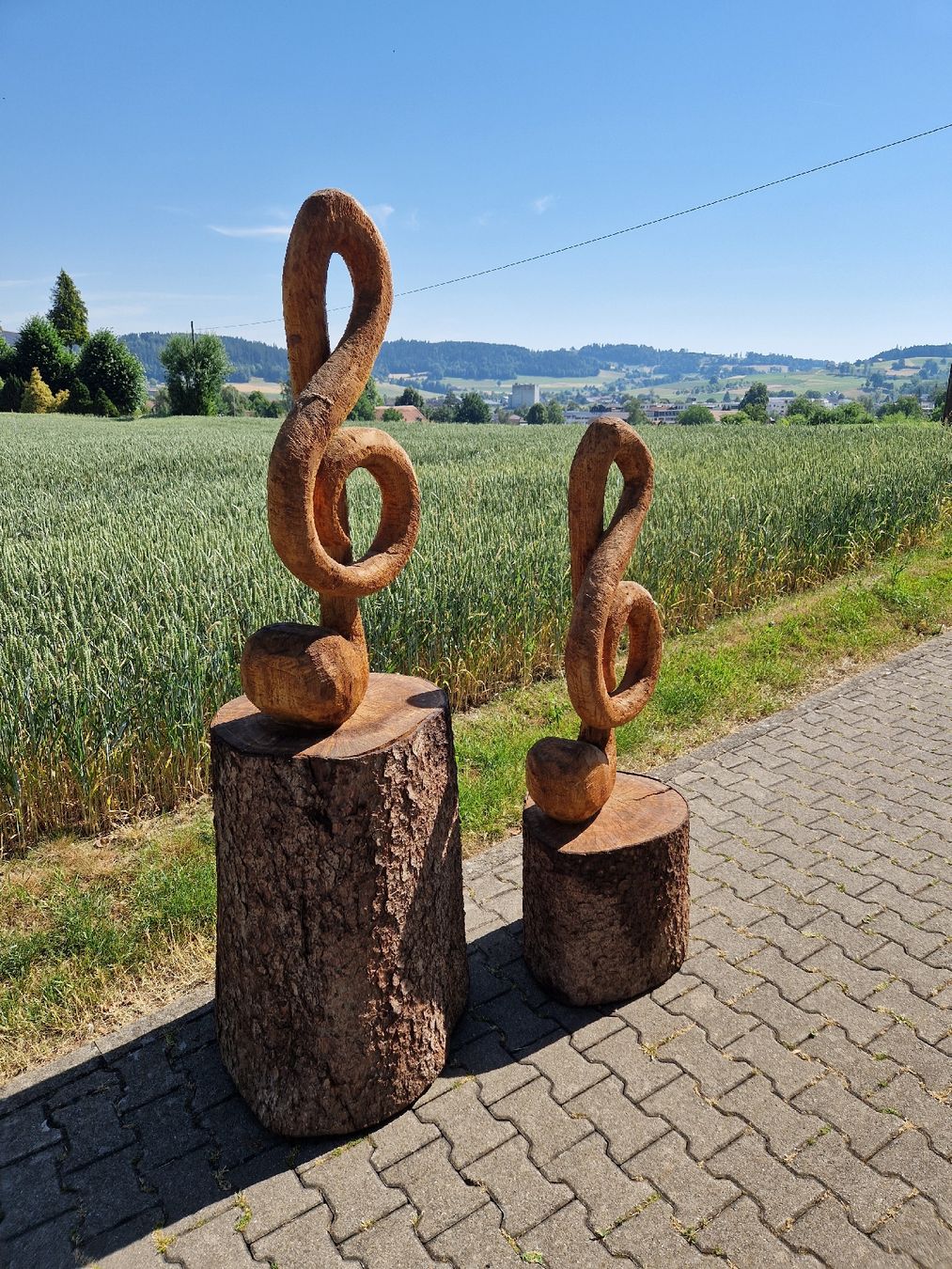 Alle Dekorationen: Holzdeko Notenschlüssel – Gebraucht aus Grosswangen von lar_9lz7 1