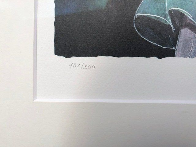Foto & Immagini: Hans Erni Kunstdruck Handsigniert – Usato da Hinwil venduto da 123blaecki 2