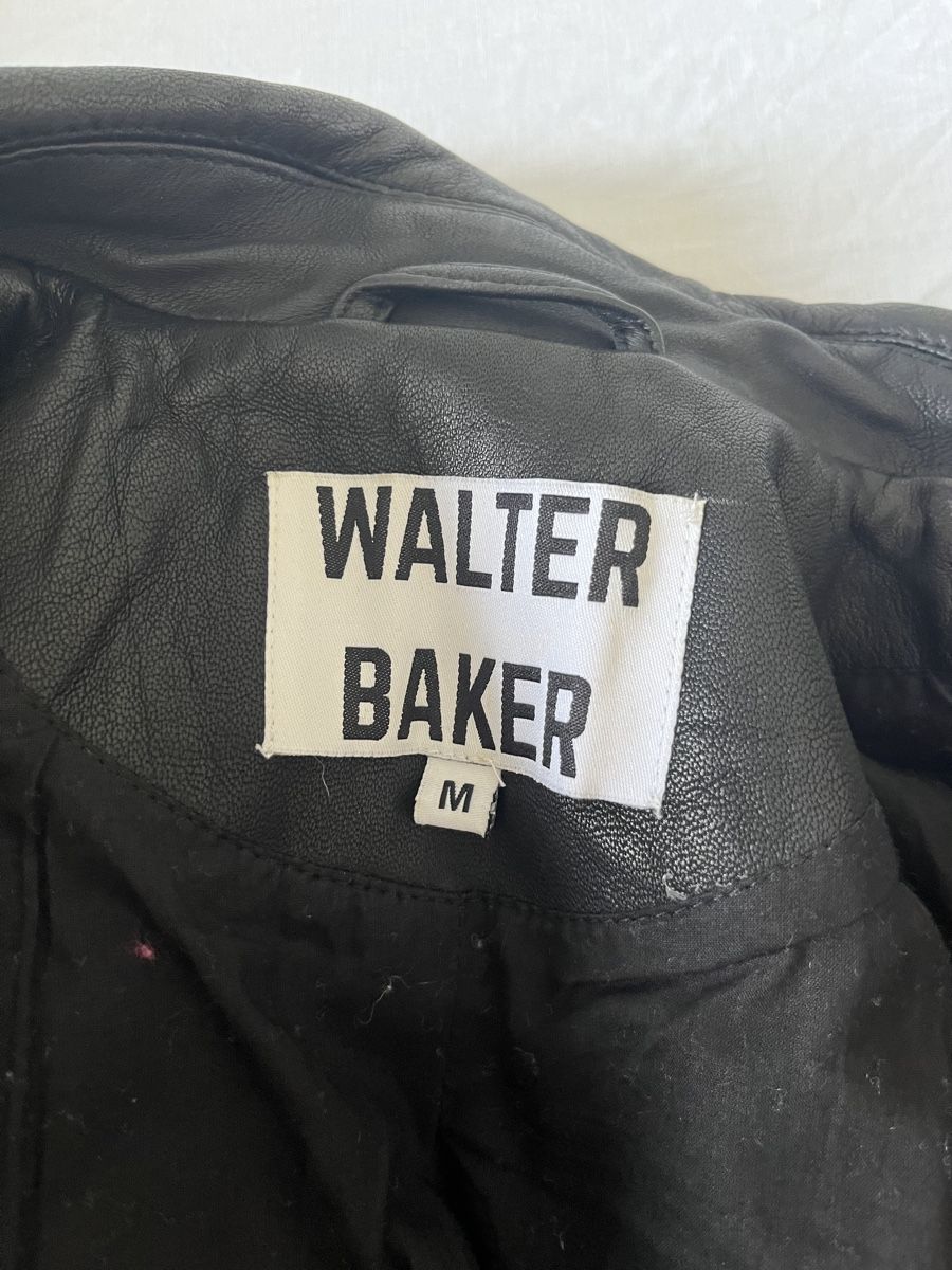 Giacche: Walter Baker Leather Biker Jacket - Size M - Chic Style! – Usato da Mies venduto da nic_yk5d 6