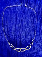 Gliederkette elegant schick modern, silberfarben