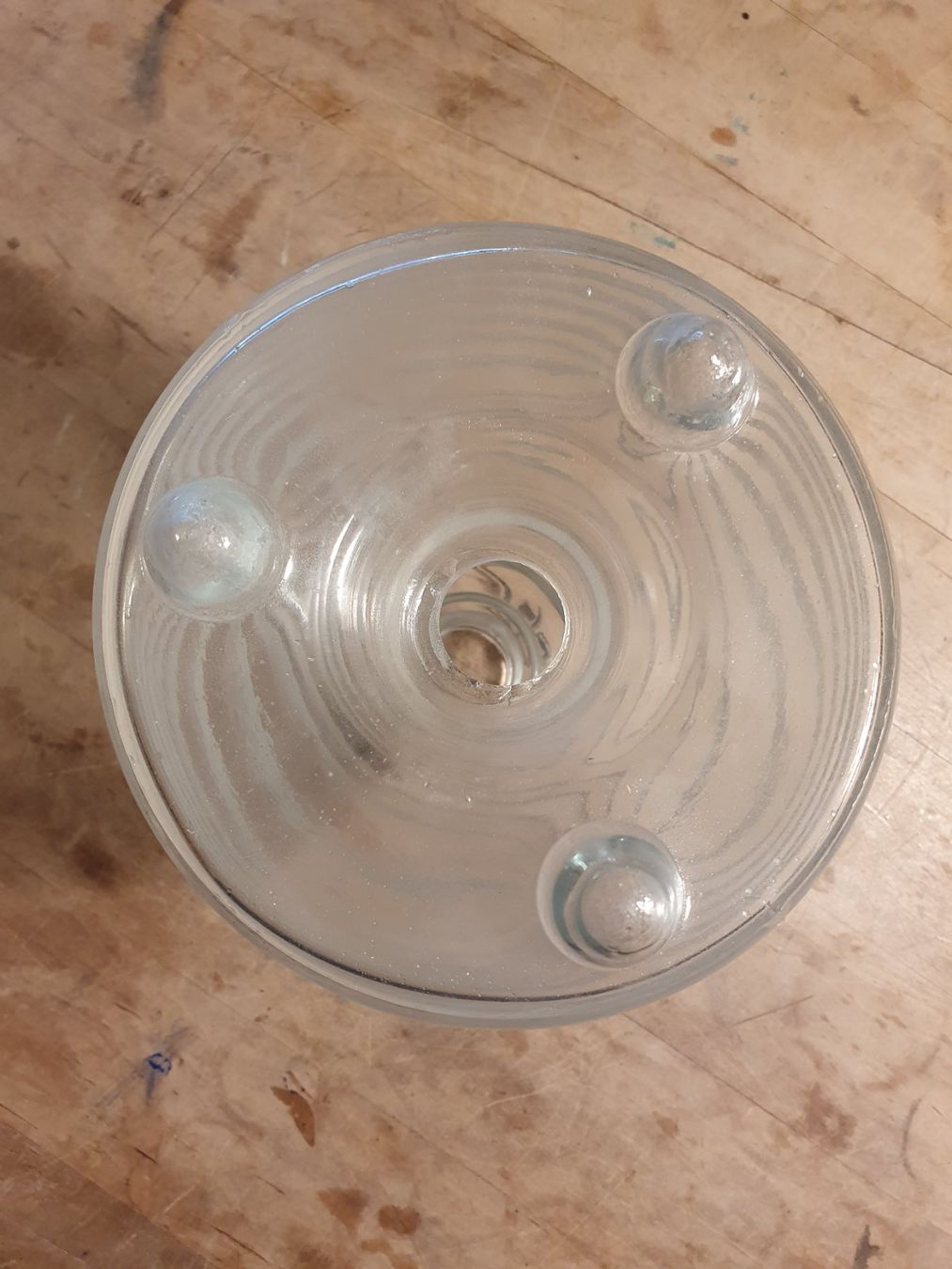 Lanterne: Windlicht Glas mit Aufhängedraht ca 20 cm – Usato da Zürich venduto da loosebone 2