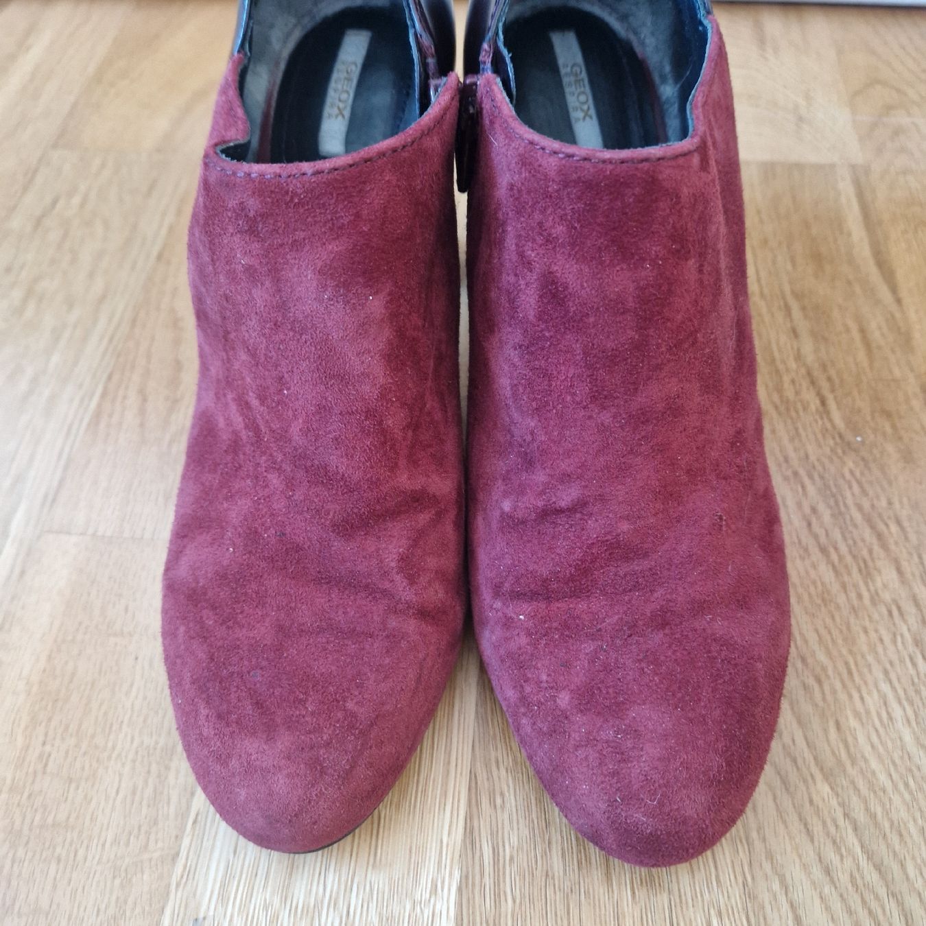 Geox Scarpe da donna: Pumps Gr. 38,5 rot Wildleder Geox – Usato da Frenkendorf venduto da gca_d2qp 4