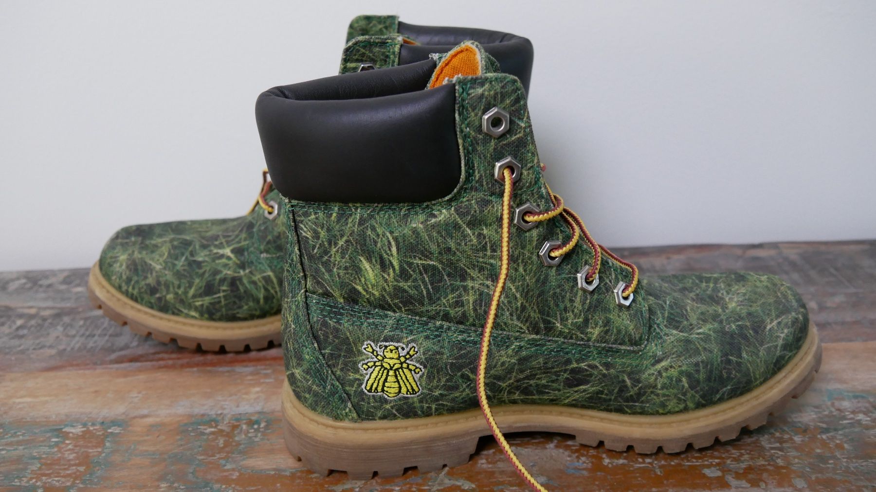 Timberland Scarpe da uomo: Timberland X Bee Line Grass Boot Grösse 39,5 Schuhe – Nuovo (secondo la descrizione) da Zürich venduto da julia_vina 1