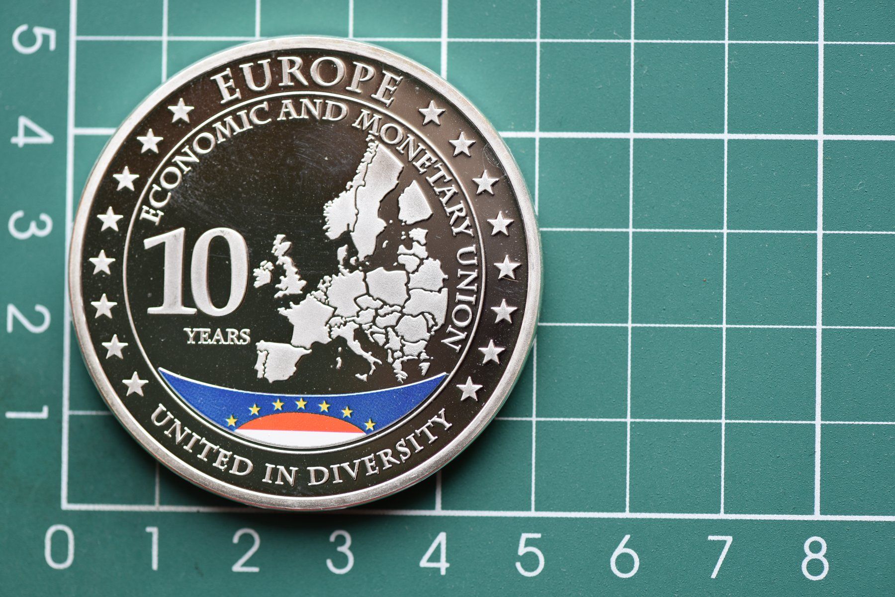 Medaglie: monaco mit gottes hilfe deo juvante 2001-2011 medaille – Nuovo e nell'imballaggio originale da Laupen BE venduto da Gufi57 1