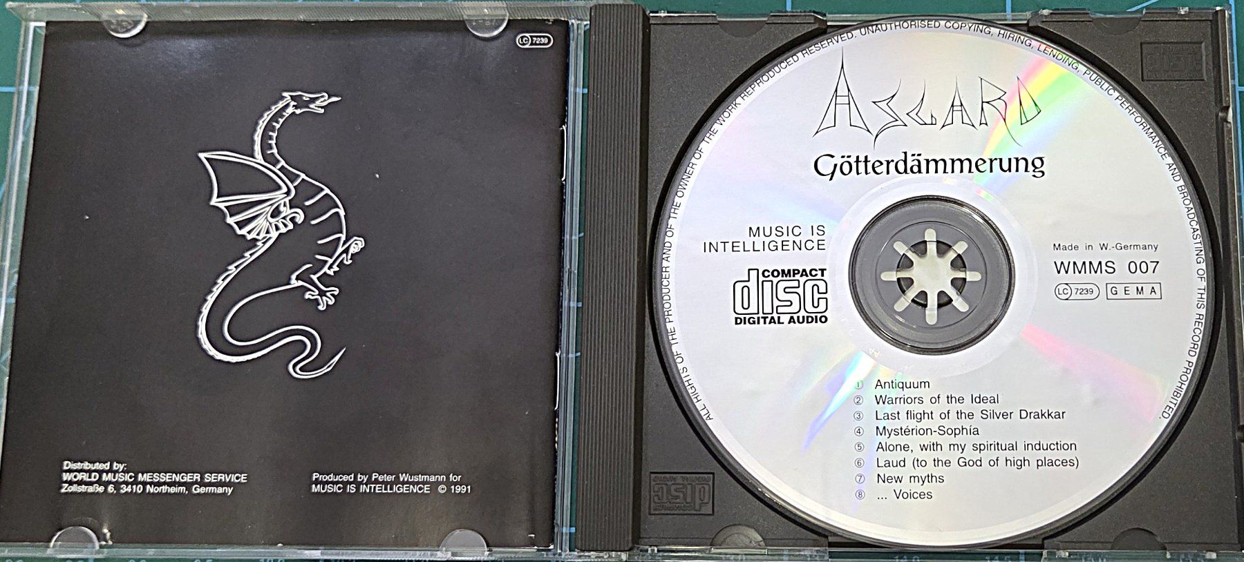 CD: ASGARD - Götterdämmerung – Nuovo (secondo la descrizione) da Biberist venduto da Beaver58 1
