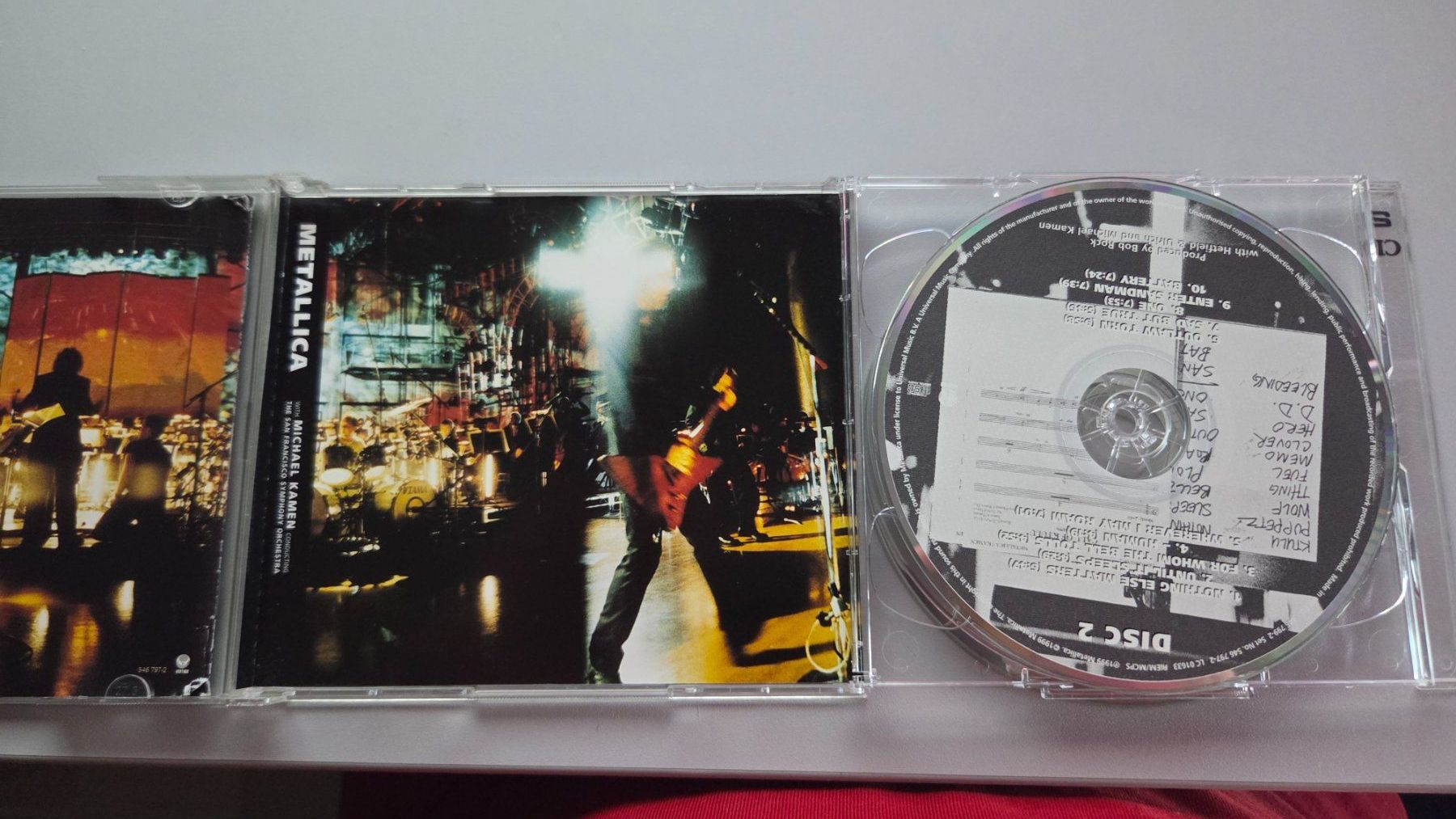 CDs: DCD Metallica - S&M, 2 Disc Set mit Michael Kamen – D'occasion à Schaffhausen par Kellerrassel 2