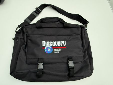 Weiche Laptop Tasche, DISCOVERY NETWORKS EUROPE, Schwarz NEU