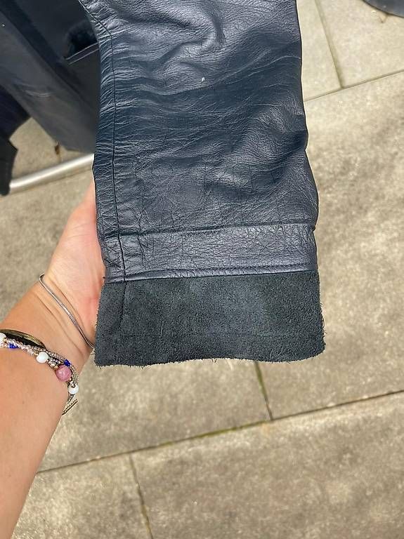 Giacche: Lederjacke dunkelblau  – Usato da Therwil venduto da niggidaetsch 3