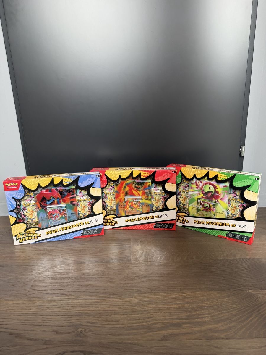 Pokémon Carte collezionabili: 3x Pokemon Ascended Heroes EX Box - EN – Nuovo e nell'imballaggio originale da Schaffhausen venduto da solequart 4