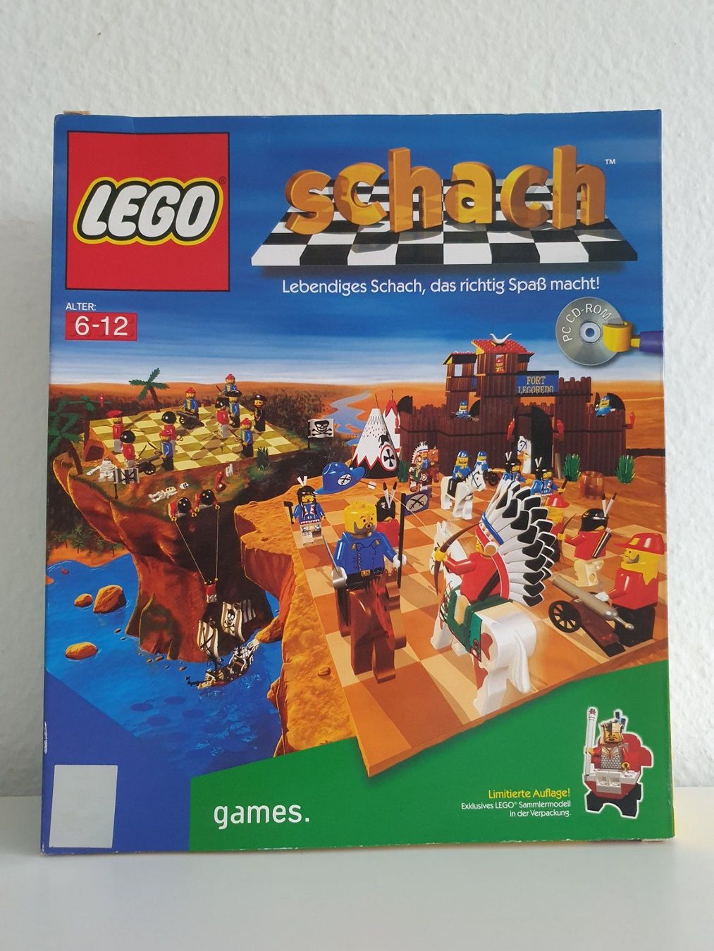 Giochi: PC Game LEGO Schach (1998) Big Box – Usato da Greifensee venduto da perfectioN88 1