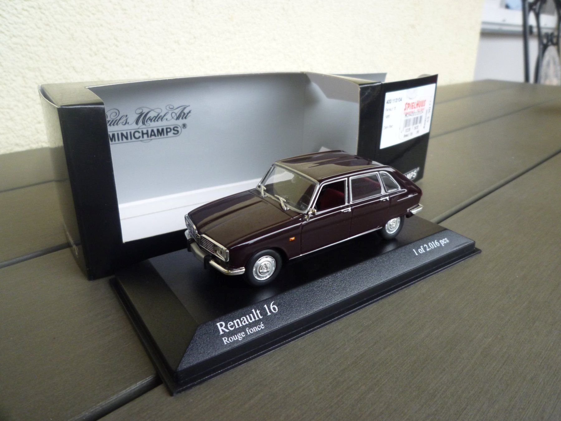 Minichamps Modellini d'auto: Renault 16 (1965) – Nuovo e nell'imballaggio originale da Flawil venduto da Imperiosud 5