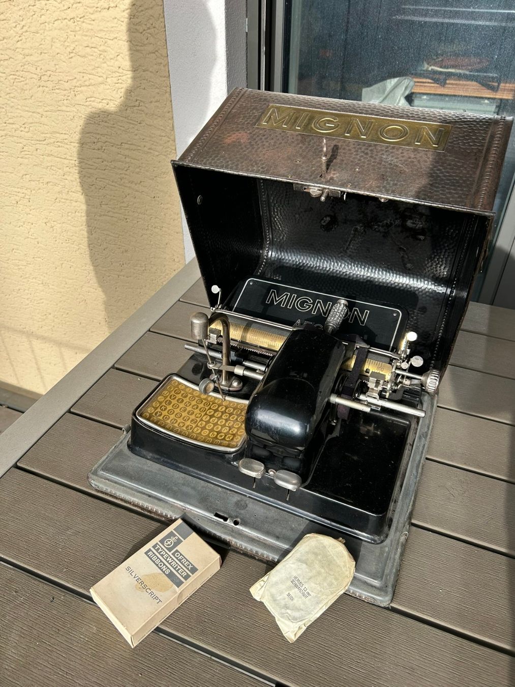 Macchine da scrivere: Mignon Schreibmaschine – Usato da Zürich venduto da tat_szj2 1