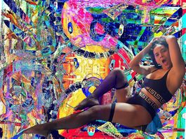 “La Venere Dominicana Franchesca“ Akt, C-Print original.