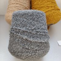 Kaschmir 93% Seide 7% Cariaggi zum Handstricken 735g grau