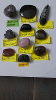 10er Set Trommelsteine mit seltenem Eisenmeteorit: Set 29