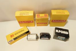 Vintage Film Kodachrome & Kodacolor / Ilford