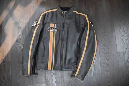 NEU!! 1x Wasserdichte Motorradlederjacke Helstons Gr. XL