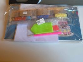 DIAMOND PAINTING GEBURTS TAG KARTEN