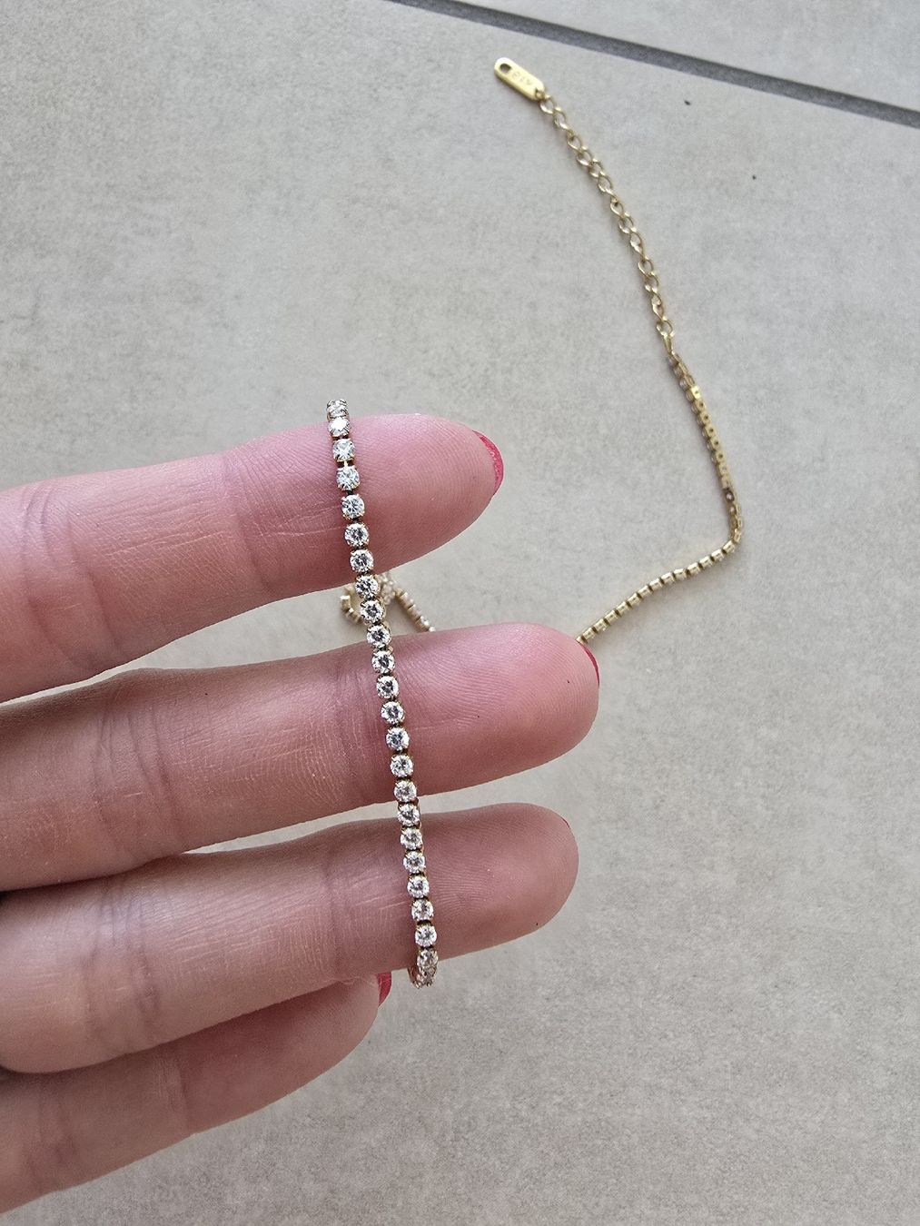 Ketten: Diamant Tennis Halskette – Gebraucht aus Rickenbach b. Wil von Kth_v8 3