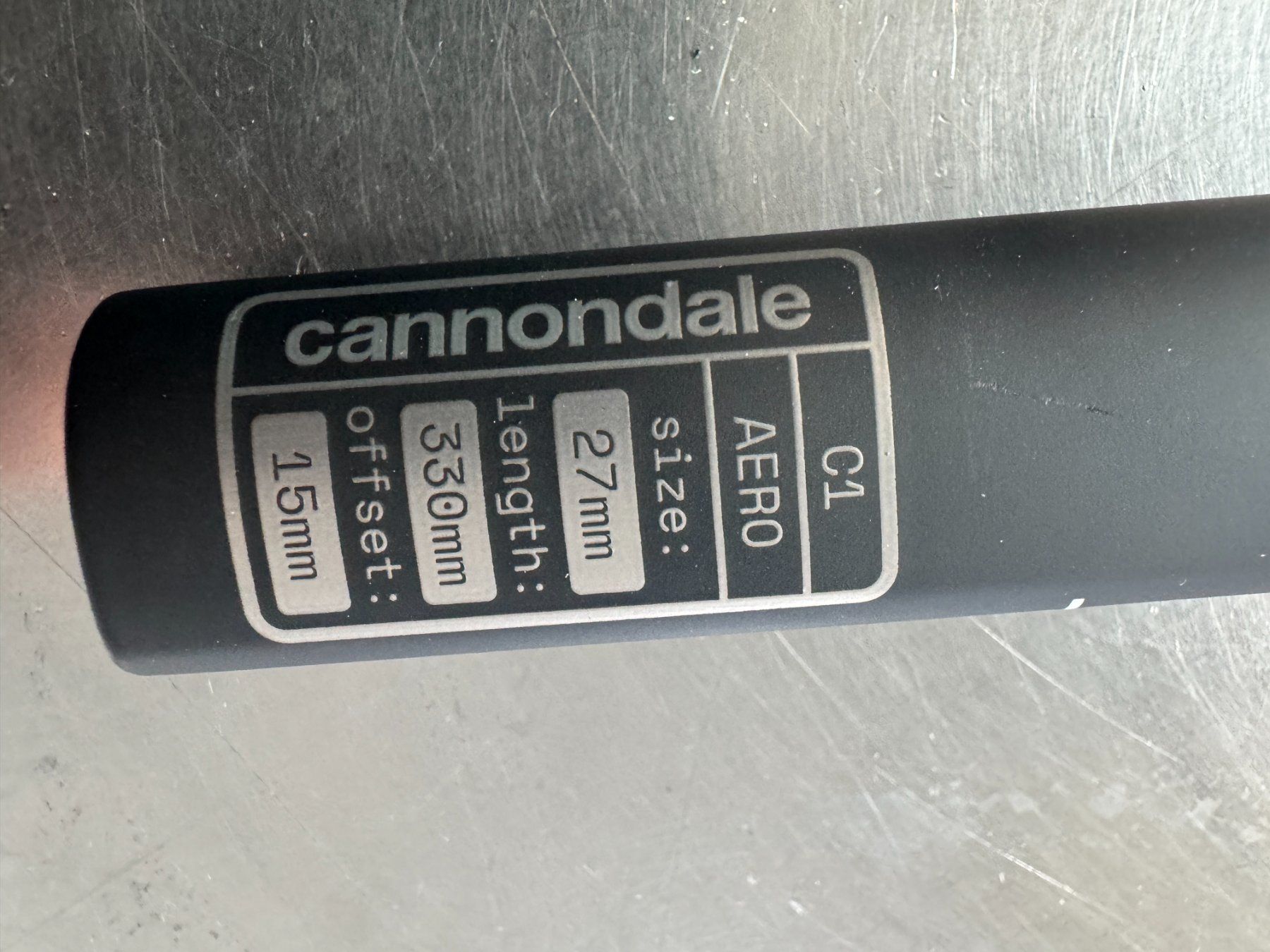 Cannondale Ersatzteile: Cannondale Carbon Sattelstütze – Neu und originalverpackt aus Zürich von Velofabrik01 1