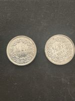 2 x -.50 Silber CH Jahr 1966