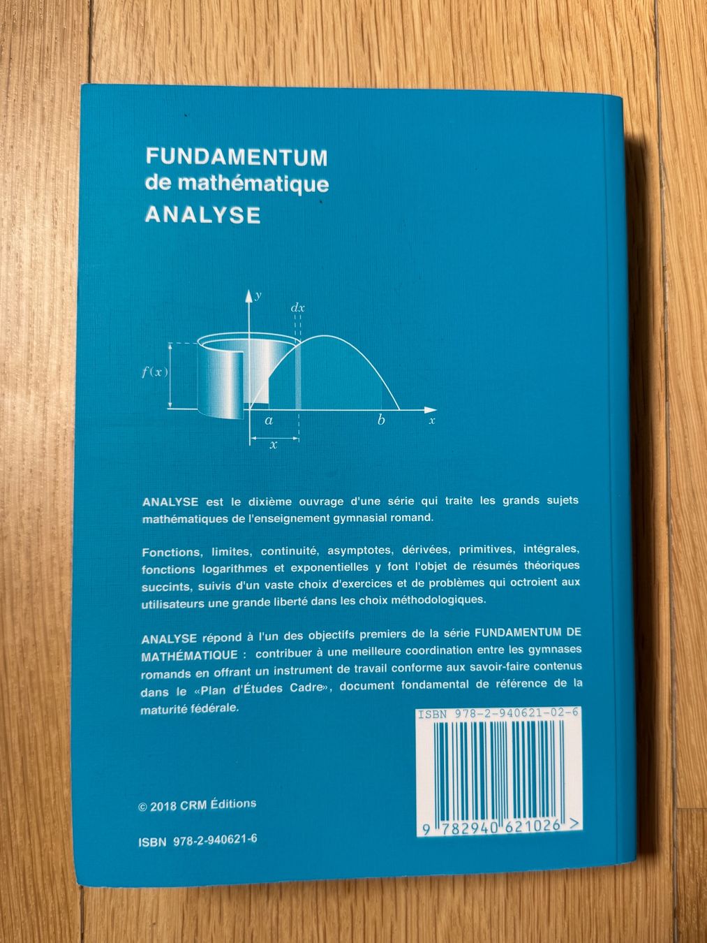 Libri: Livre MATHÉMATIQUE FUNDAMENTUM ANALYSE occasion – Usato da Doppleschwand venduto da Retrove 1
