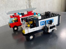 Lego Polizei und Feuerwehr mit Licht und Sound