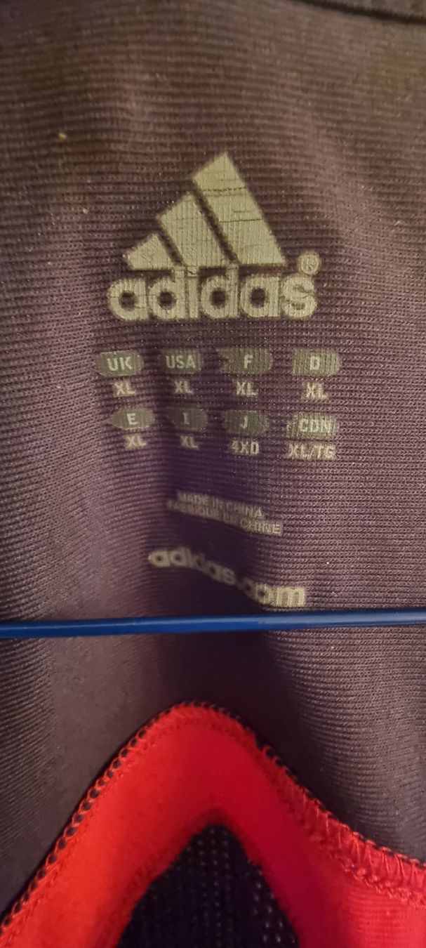 Adidas Maglioni & Felpe: Adidas Clima Cool Pullover Grau Rot XL – Usato da Rupperswil venduto da greenangel4 2
