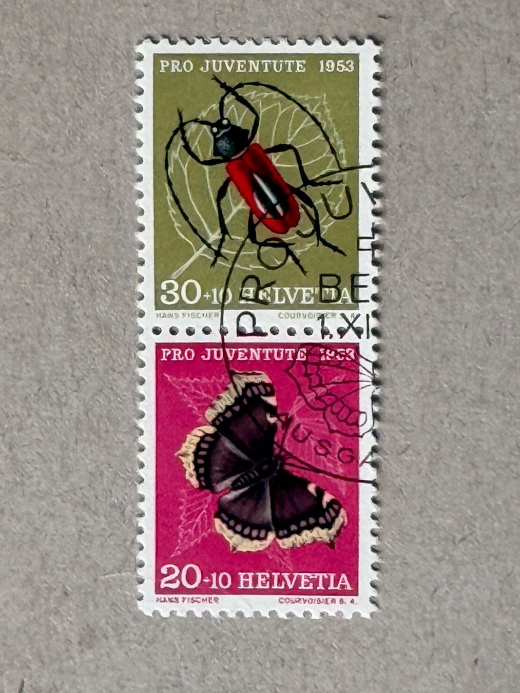 Tutti i francobolli: Z41, ET Sonderstempel – Usato da Aarau venduto da hilde47