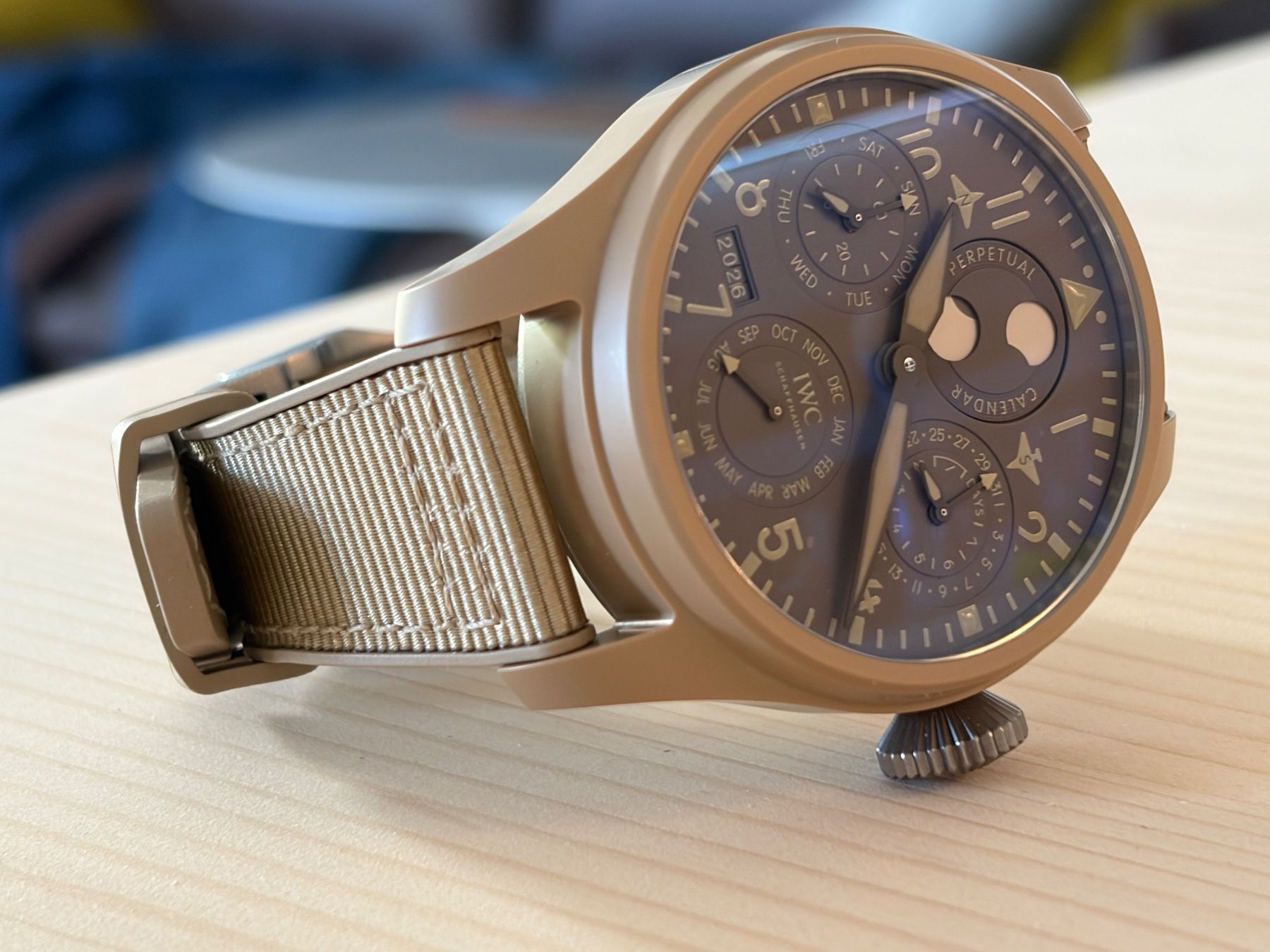 IWC Uhren: IWC Big Pilot Mojave Desert PPC – Gebraucht aus Laax GR von Ziegerfelix 2
