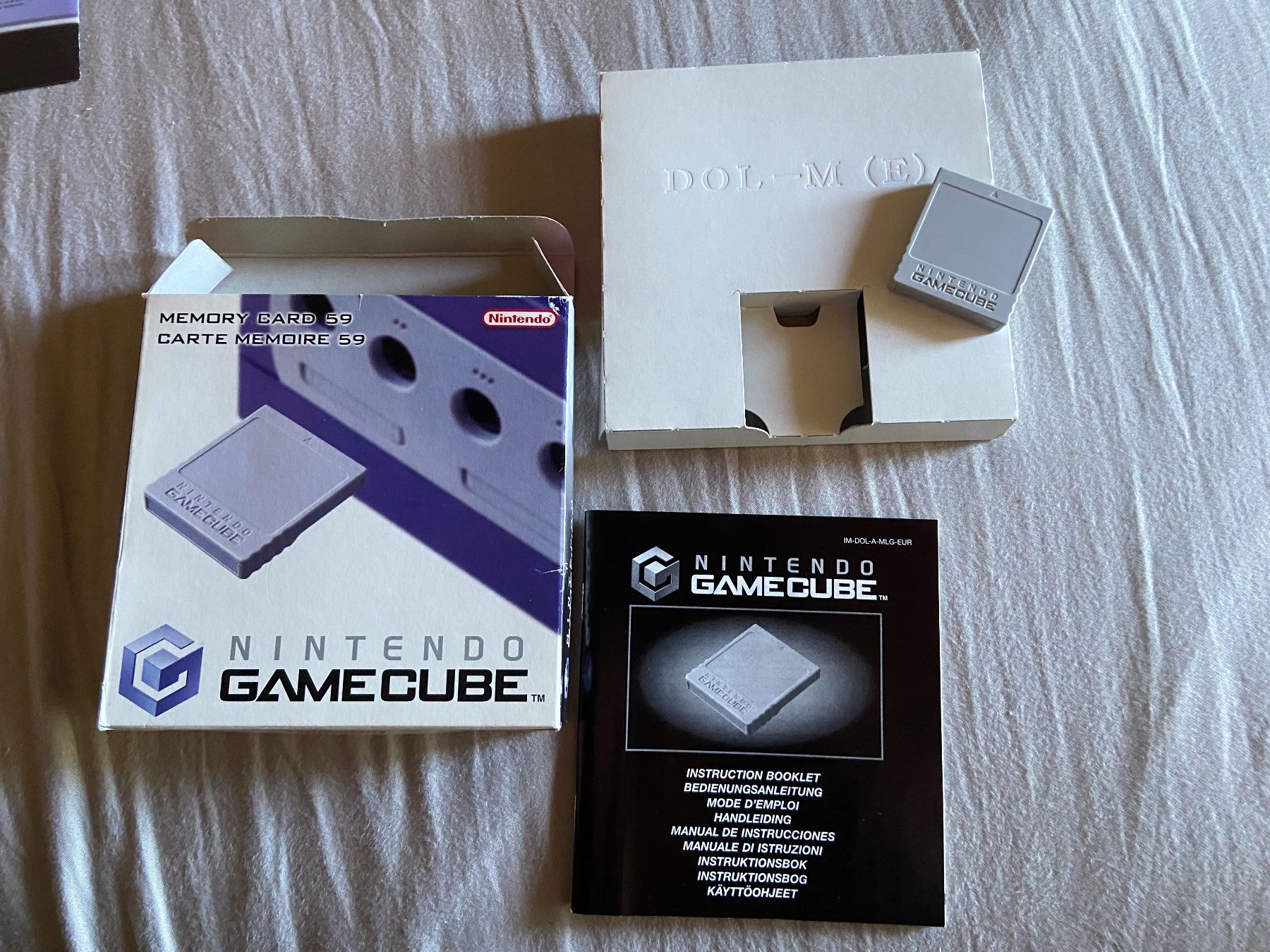 Nintendo Konsolen: Nintendo Gamecube in OVP inkl. Controller, Memory Card, Game – Gebraucht aus Balsthal von  4