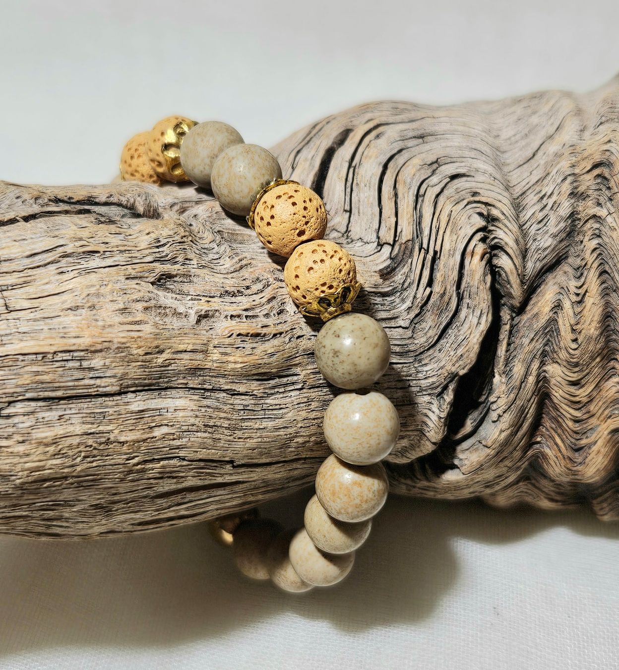 Bracciali & Braccialetti: Steinarmk. mit Lava - Spendenaktion – Nuovo (secondo la descrizione) da Unterkulm venduto da Nachtigall 4