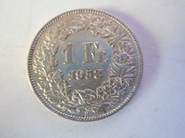 1 Fr. 1953 silber
