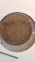Schweizer Münze, 1 Rappen, Jahrgang 1917, (W4)